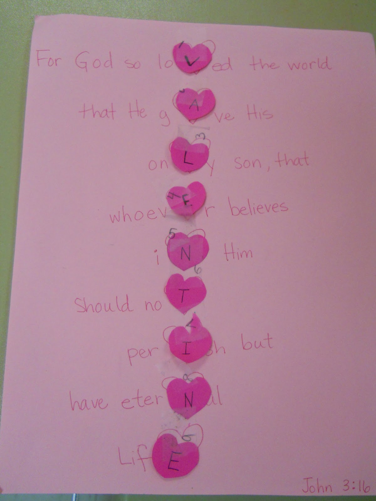 A Slice of Smith Life We {Heart} Jesus and Valentine Crafts