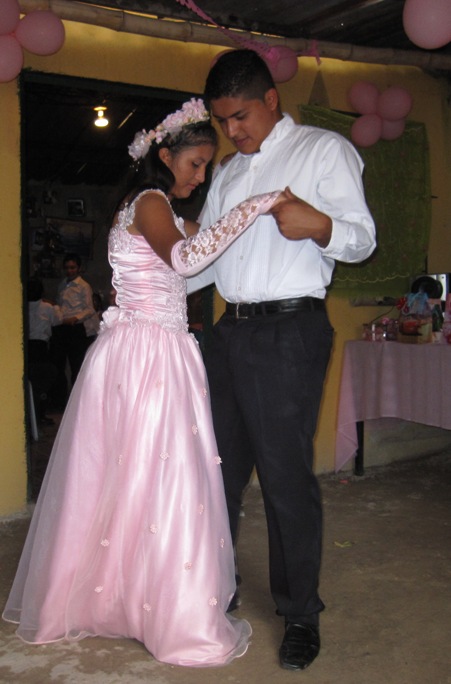 Sharing A Beautiful Quinceanera