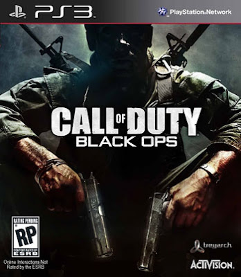 Black Ops Box Cover. The trophy list for Black Ops