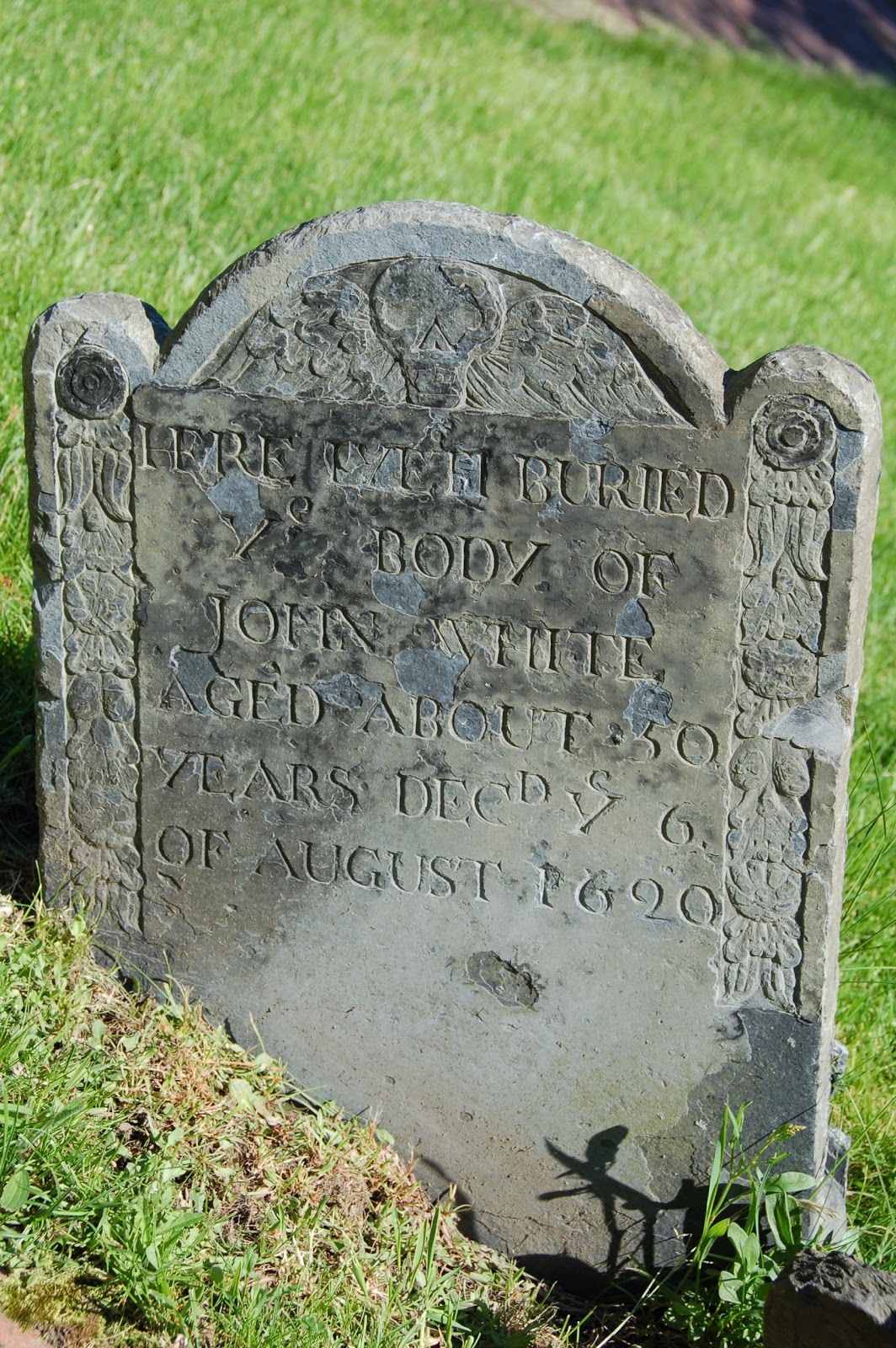 Image result for gravestone at bottom of hill
