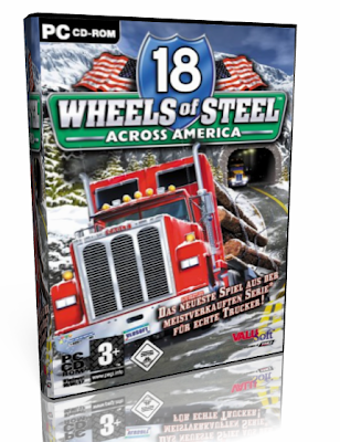 18 Wheels of Steel: Across America,pc cd rom, W, carrera, carros