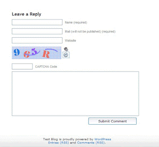 captcha-wordpress