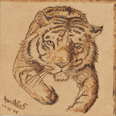 Animus Creations Tigre+madera