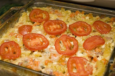 Gratin de ptes au pesto et aux lgumes Gratin+de+p%C3%A2te3