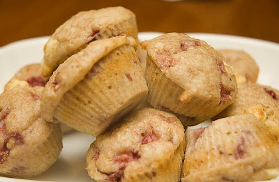 Muffins aux fraises et au chocolat blanc Muffins+fraise+choco+blanc