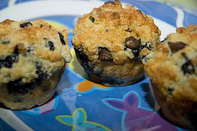 Muffins aux bleuets et yogourt Muffins+aux+bleuets