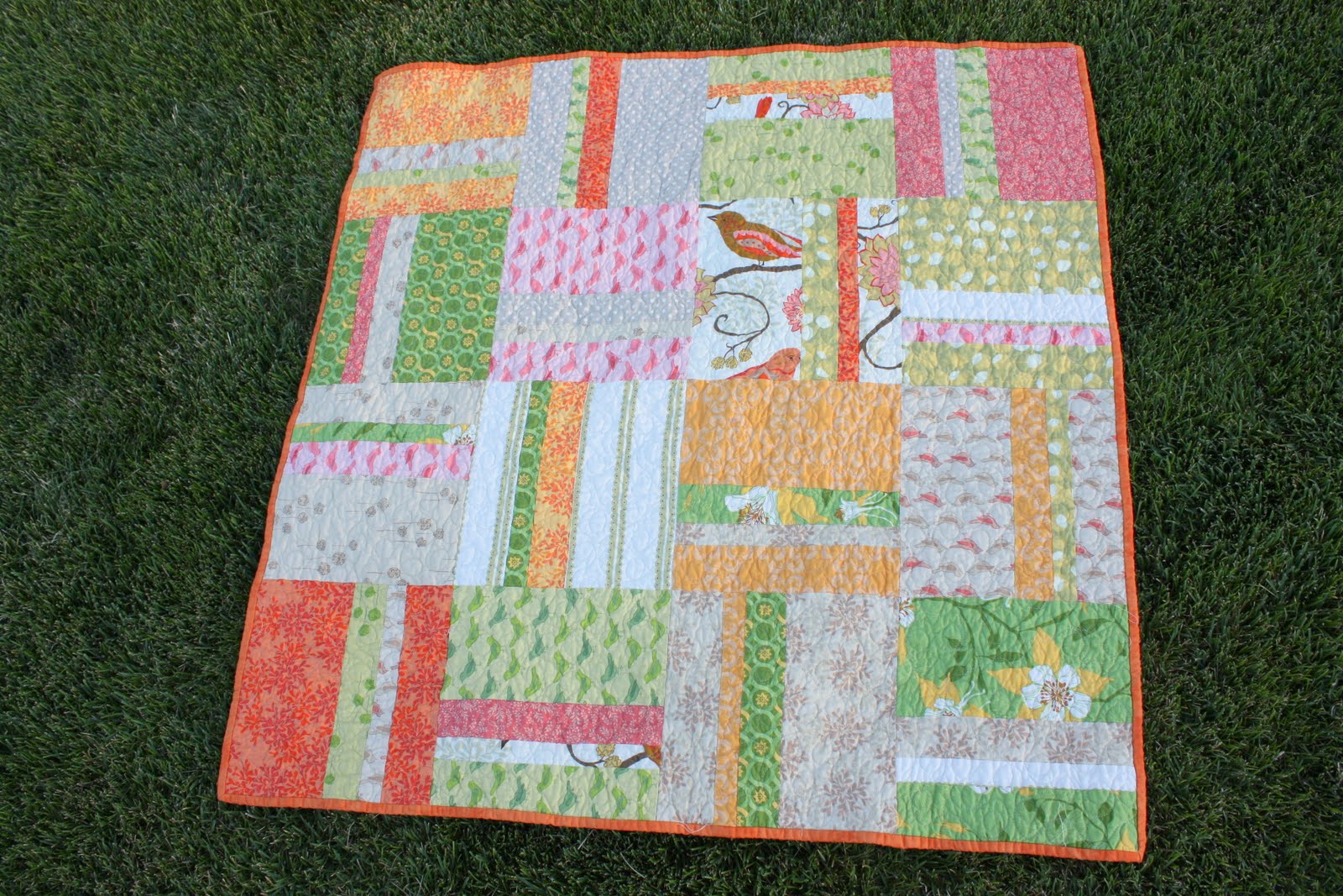 Easy Strip Quilt