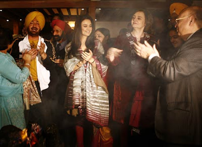 Preity Zinta Celebrates Lohri Festival