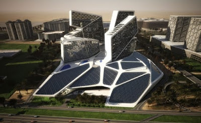 Architectural-Design-of-Vertical-Village-By-GRAFT-Architects Architectural-Design-of-Vertical-Village-For-Dubai-By-GRAFT-Architects