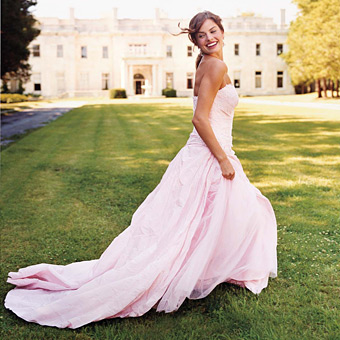 Pink Wedding Gown