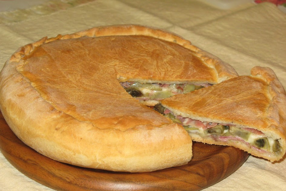Passione Dolci e Torte Salate Torta Salata con Prosciutto, Formaggio e