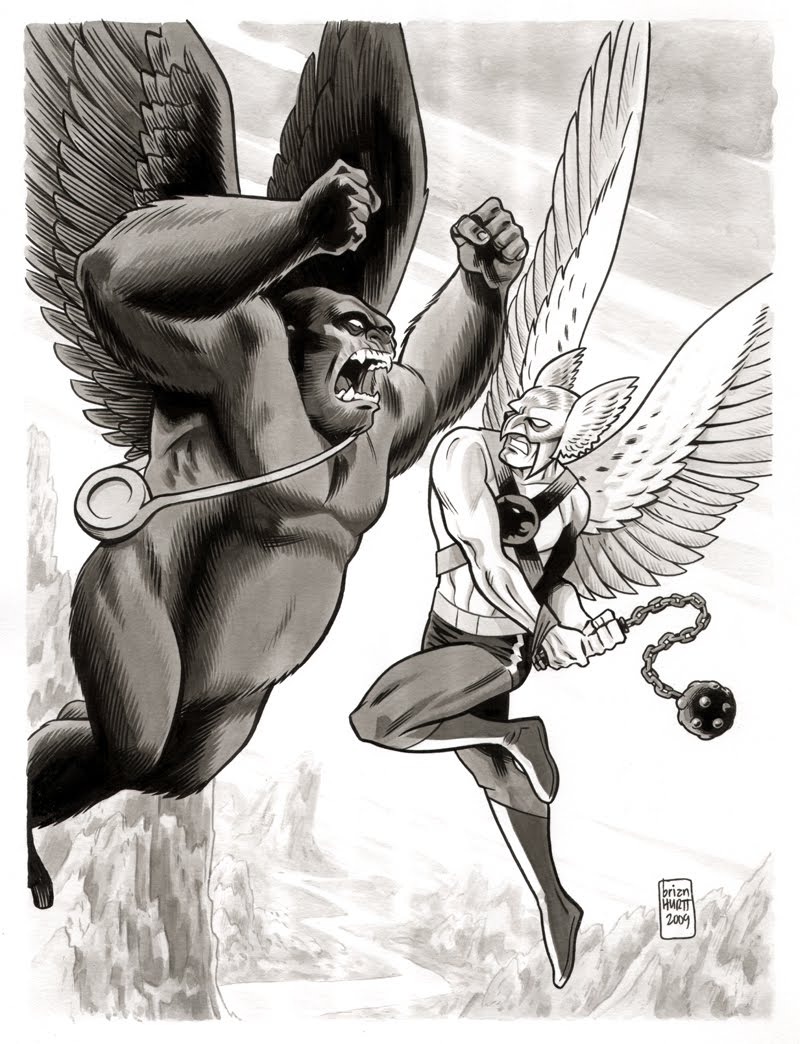 Hawkman Drawing