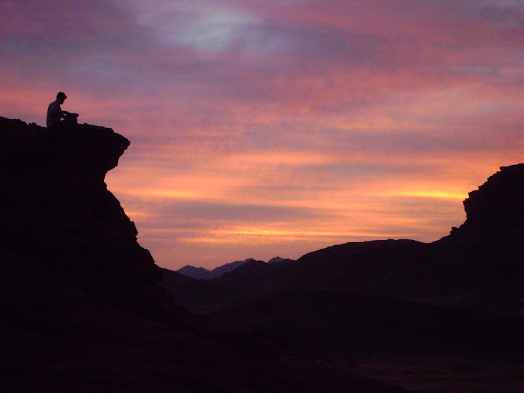 Sunset at Wadi Rum