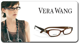 Just like her haute couture, these designer Vera Wang eyeglasses and