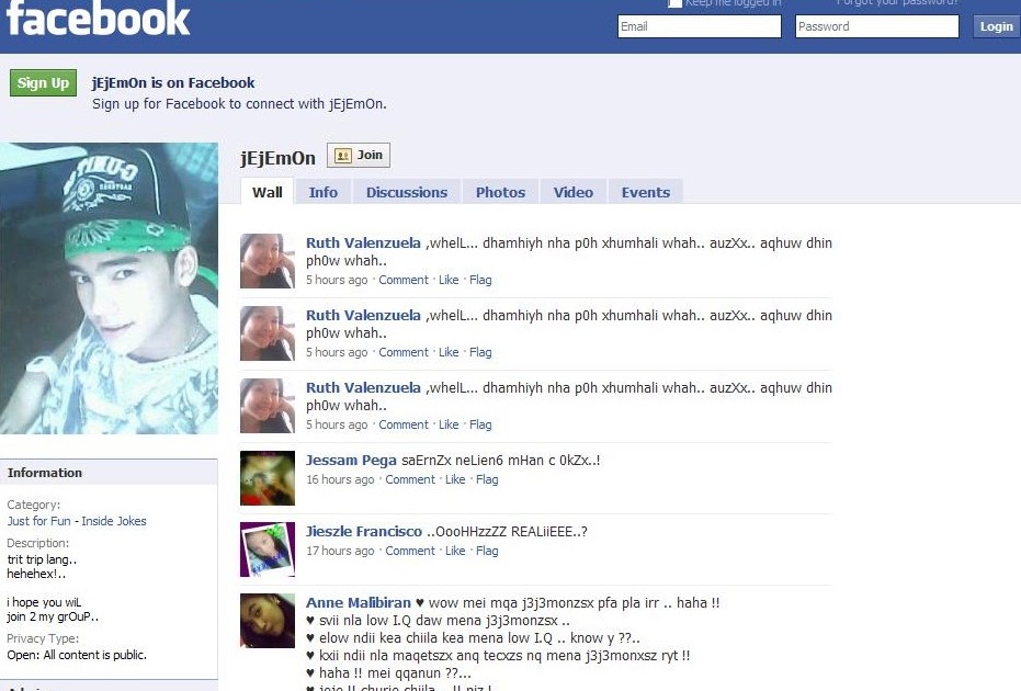 musings atbp. jejemon