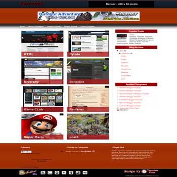 Redebel blogger template converted wordpress theme to blogger template. template blog from wordpress theme. gallery template blog. photo template blog