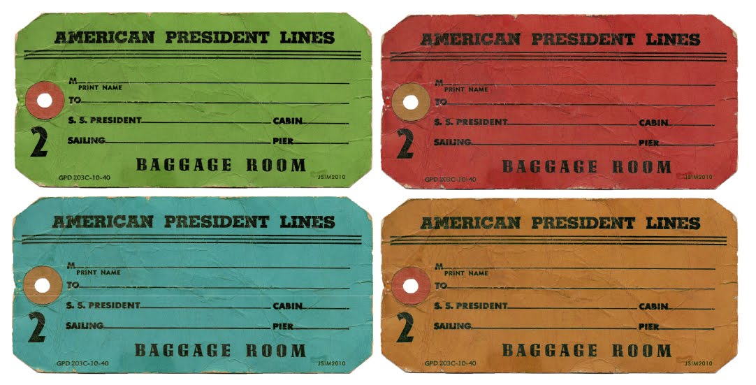 Luggage Tag Clipart