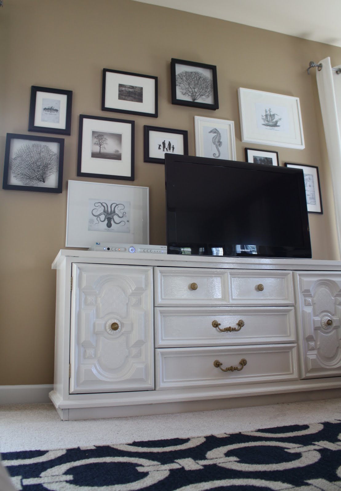 Building a Gallery Wall Around Your TV Emily A. Clark