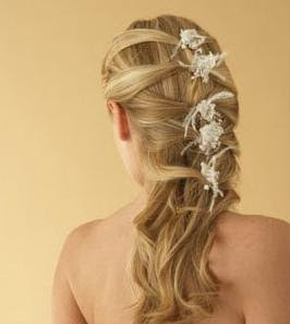 The elegant hairstyles are very popular. They are mostly used for special