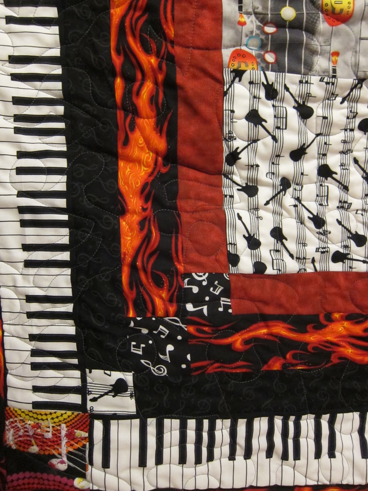 Jamie's Quilting Blog RockNRoll Quilt