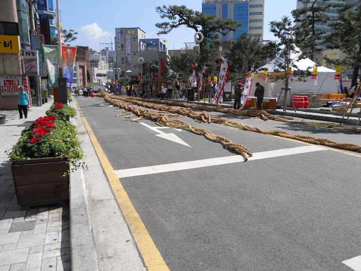 Tug of War rope . . . at least 100 yds. long!