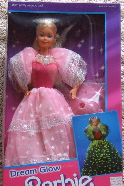 dream glow barbie 1985