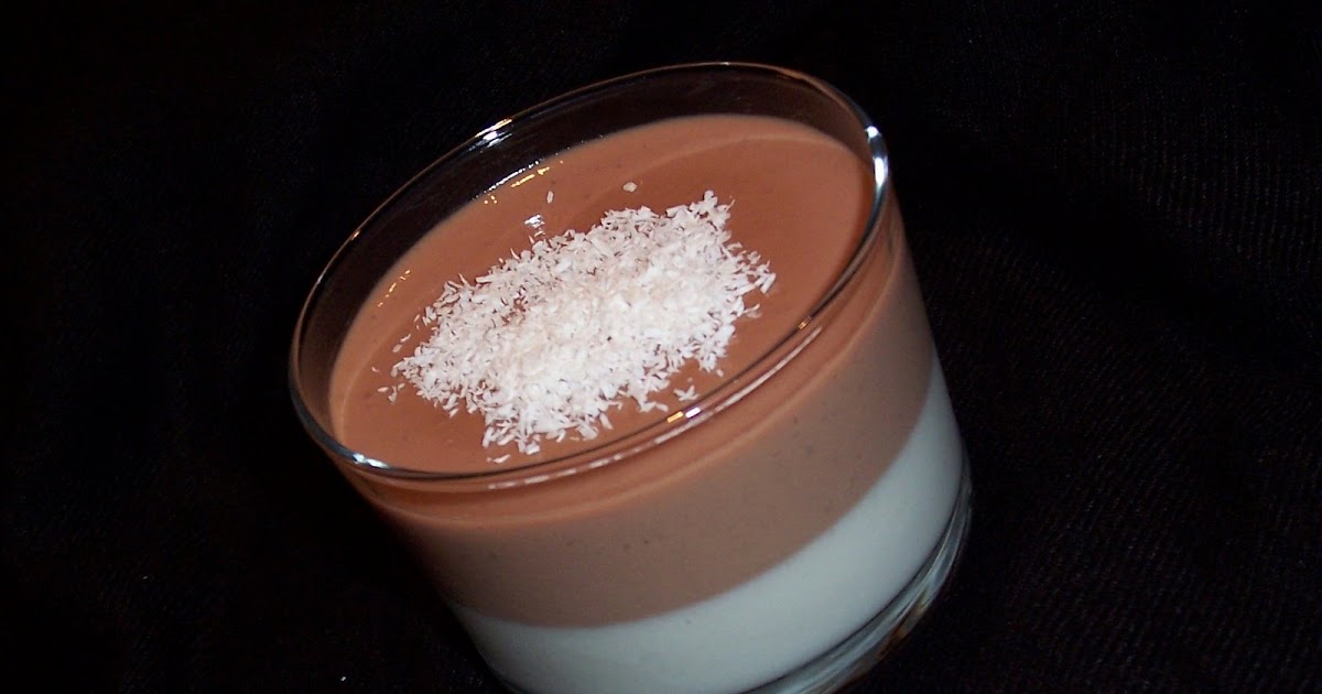 Dans ma toute petite cuisine Double panna cotta Noix de coco