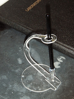 Glass Pen Stand