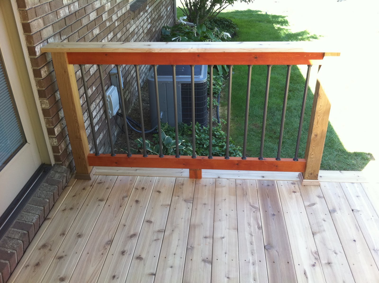 Outdoor Living A couple of cedar decks