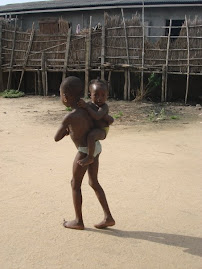 Little Beninese Boy and Girl