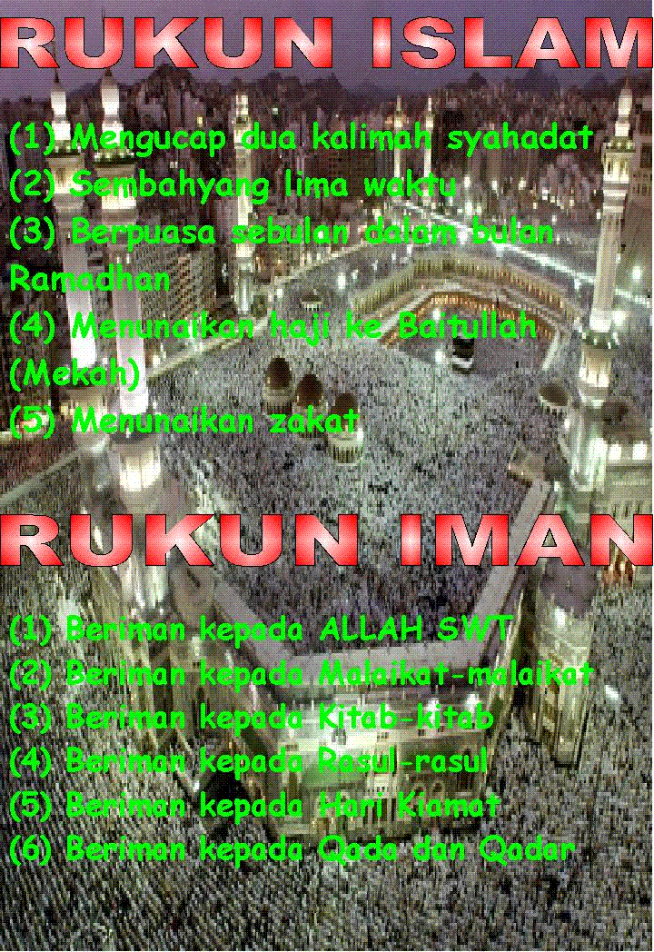 Rukun Islam Dan Rukun Iman