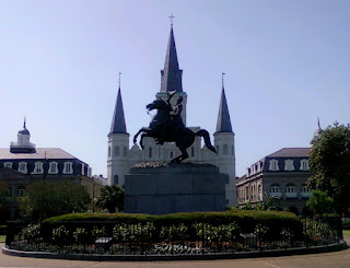 Jackson Square and St. Louis Cathedral in New Orleans