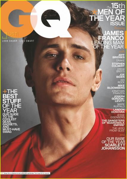 Josie's Juice: GQ Magazine: December 2010 - Men of the Year. And