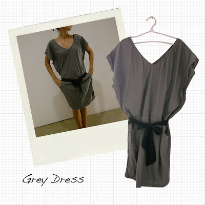 Dress Model Small on Model Height 1 63m Estimated Grey Dress Small Sgd