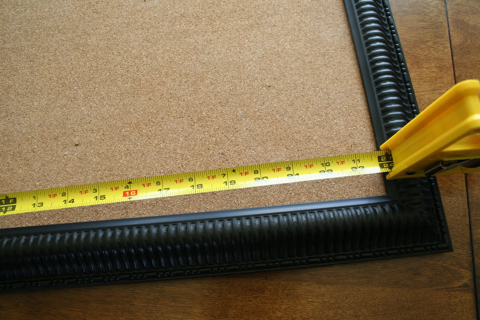 April Kennedy...My Life + My Style DIY Fabric Covered Cork Board
