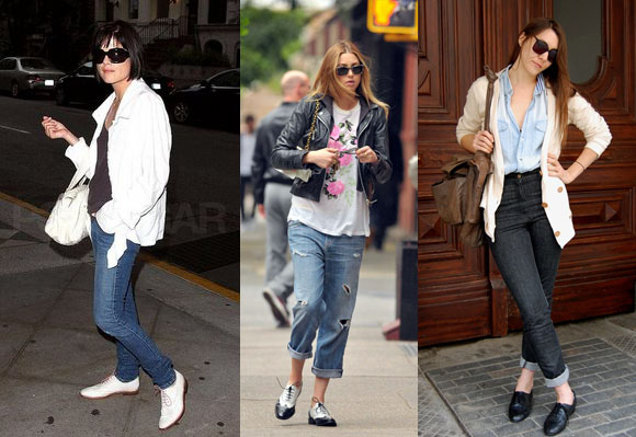 oxford com calça jeans