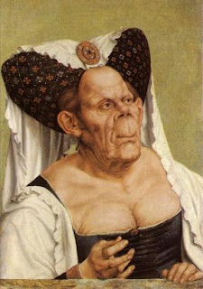 A Grotesque Old Woman by Quinten Massys