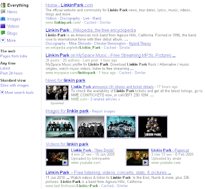 Searching aggregation