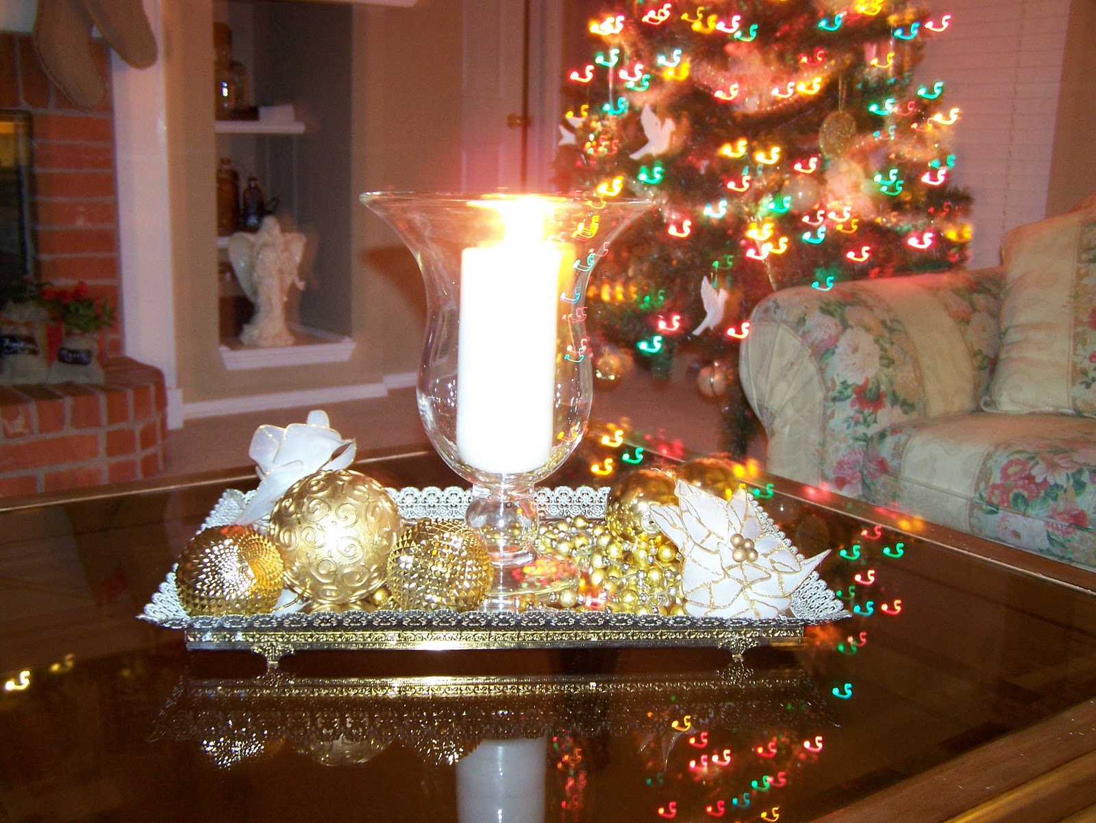 Simple Christmas Tabletop Simple.Beautiful.Life.