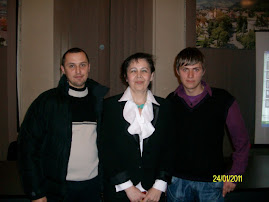 Împreună cu insp. Elena Preda, Muzeul de Istorie şi Arheologie, 24.I.2011...