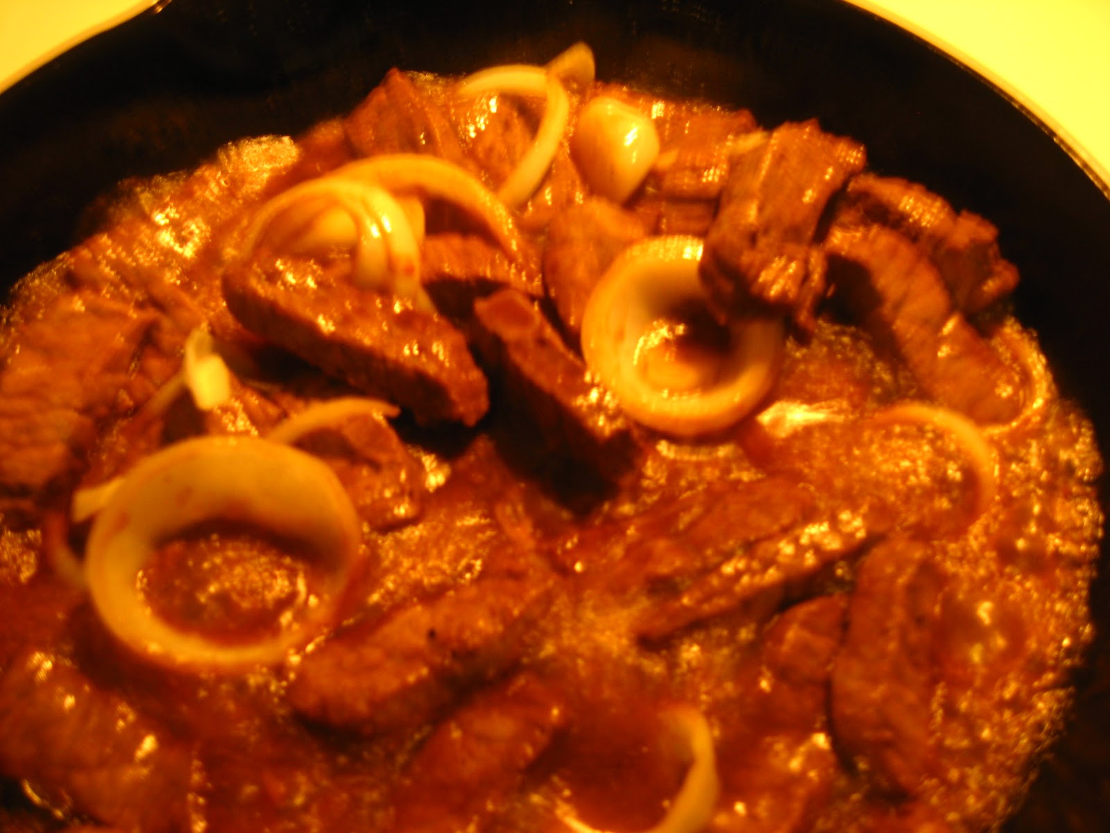 KCK Blogger: Beef / Pork Steak - Filipino Style