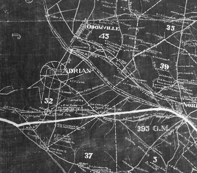 TREUTLEN ENEWS Adrian area map 1914