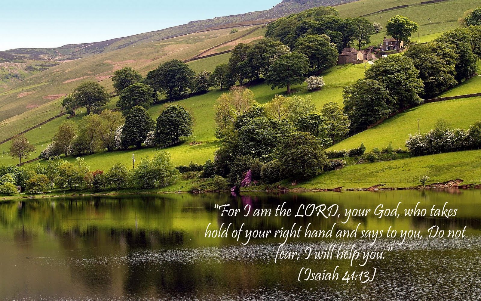 Christian Wallpapers: Isaiah 41:13