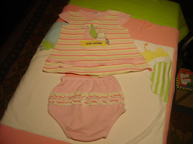 vestido e cueca, 3 meses, 3eur