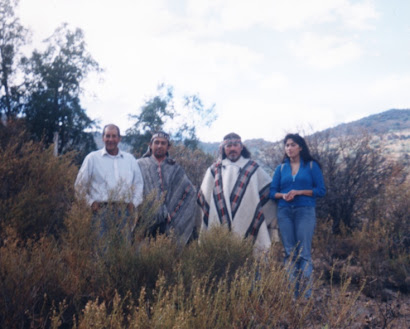 PUMAPUCHE Y CAMPESINOS DEL LUGAR