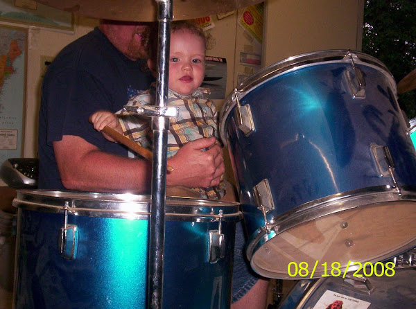 Little drummer boy!