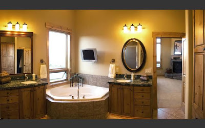 Bathroom Interior Design With Lighting Fixtures