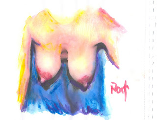 watercolour on paper