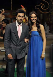 Ranbir and Deepika taking care of each other