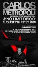 Carlos Metropoli en No Limit Disco! Commerce Casino